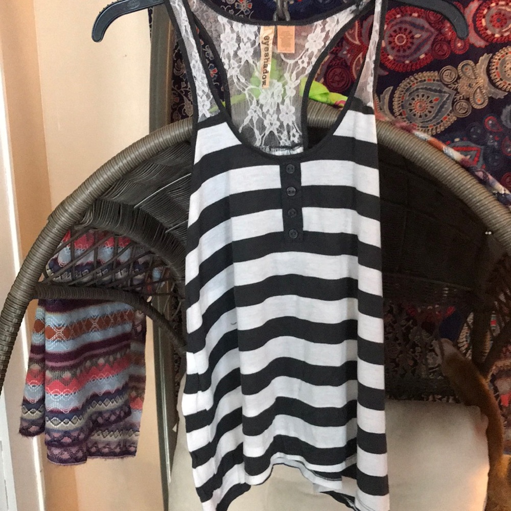 Lacy tank top